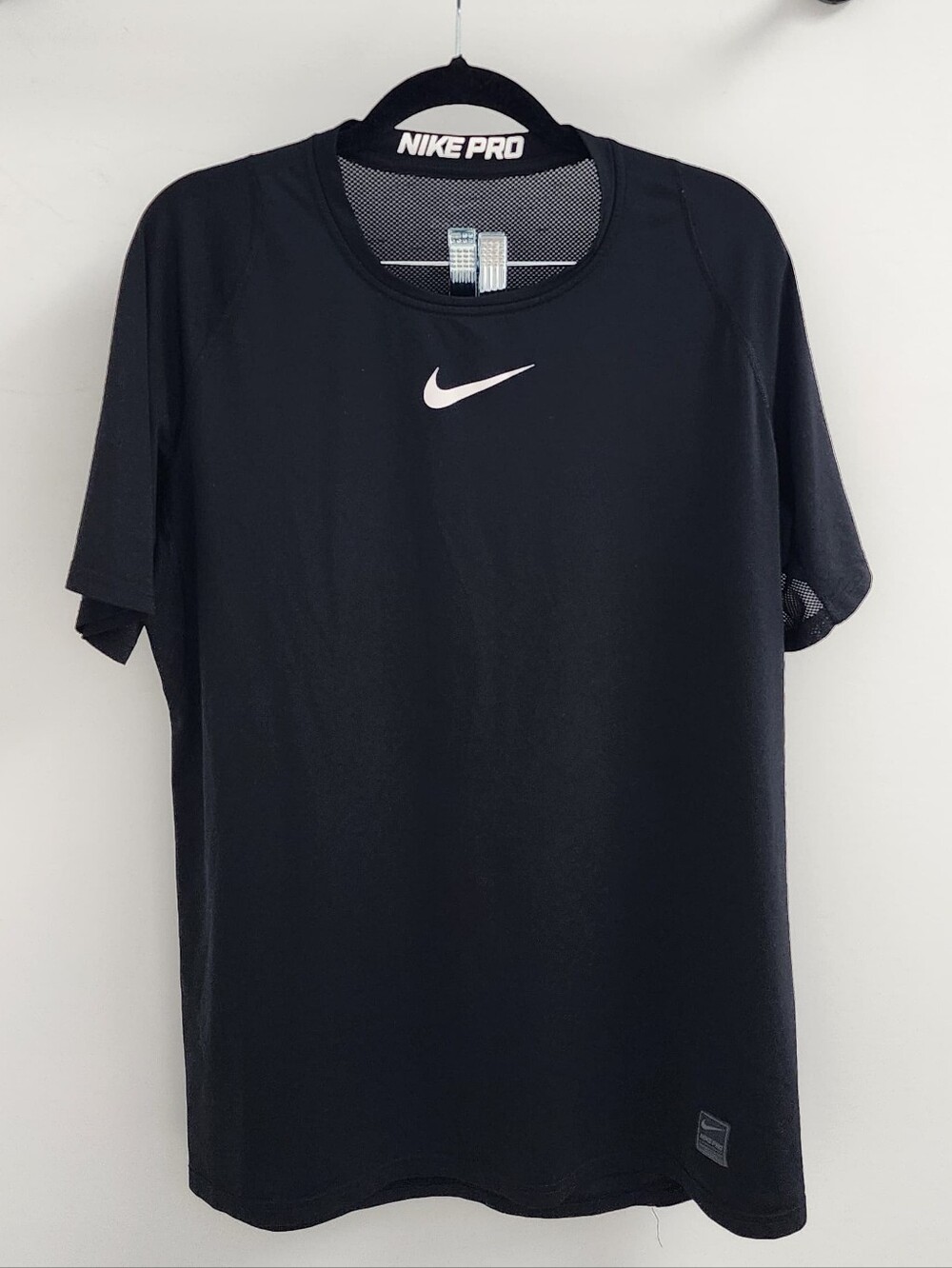 Nike Pro Black and White Performance Top